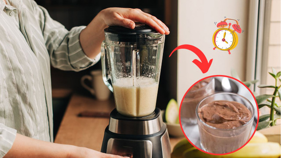 Mousse de liquidificador: tempo de bater a massa é essencial para um bom resultado. Entenda!