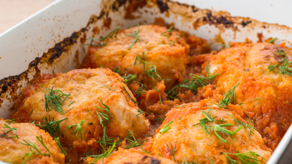 Eu troquei a receita tradicional por essas almôndegas de frango com molho cítrico que vi no TudoGostoso