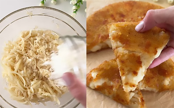 A melhor receita de batata rosti que você vai provar na sua vida: muito recheada e superfácil de fazer