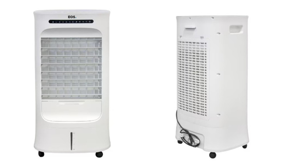 O Climatizador de Ar EOS 10 Litros 4 em 1 Arctic Fresh deixa o clima sempre confortável (Imagem: EOS)