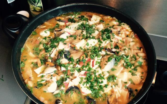 Essa feijoada diferente leva frutos do mar (Créditos: TudoGostoso/Bruno de Brito)