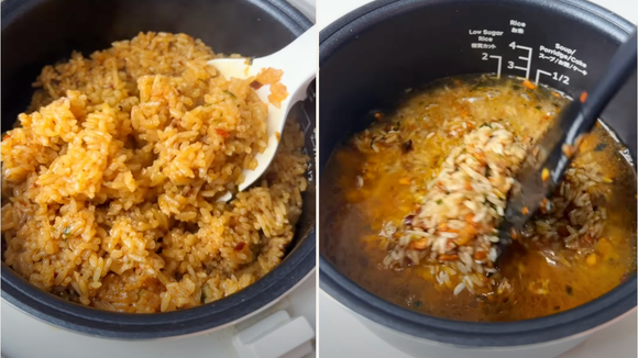 Quando quero comer algo diferente sem gastar muito, faço essa receita de arroz cremoso com manteiga e alho que aprendi no TudoGostoso
