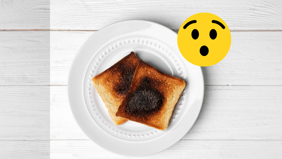 O que acontece se eu comer um alimento queimado?