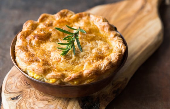 Empadão de grão-de-bico (Créditos: Shutterstock)