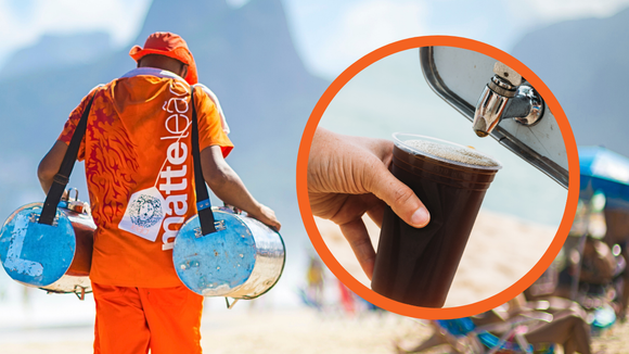 Agora você pode ter mate da praia em casa com o mesmo sabor que todo carioca ama: vendedor revela o segredo para a bebida e tem que fazer desse jeito para dar certo!