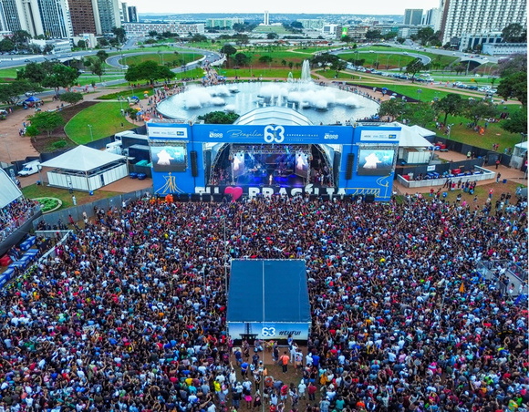 Brasília celebra 64 anos com shows gratuitos de Alok, Xand Avião, Jorge Aragão e Biquíni Cavadão