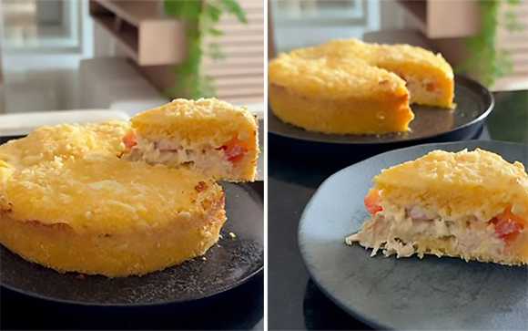 Tortinha de cuscuz é o lanche perfeito e fácil de preparar que todo mundo gosta aqui em casa, só vamos variando o recheio