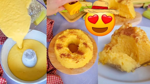 Receita junina de 4 ingredientes imperdível: atenção à qualidade do milho, faz toda diferença!