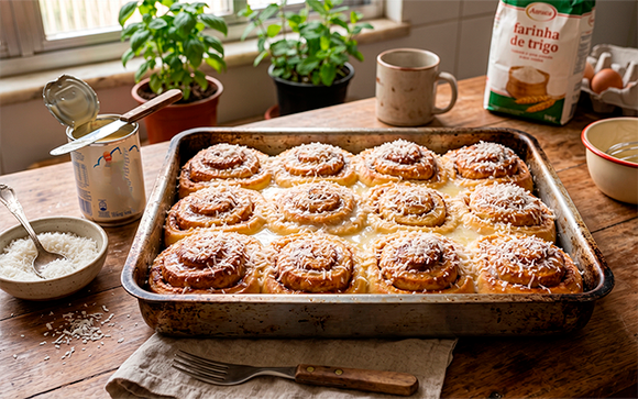 Fatias húngaras de coco e leite condensado fofinhas e molhadinhas: receita de confeiteira perfeita para vender e lucrar muito