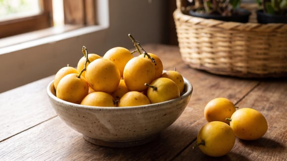 Essa pequena fruta é cheia de benefícios para a saúde (Créditos: Imagem gerada por IA)