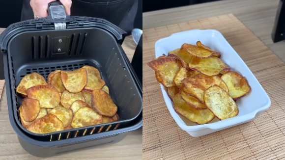 Adeus batata-doce cozida: faço essa receita na airfryer sempre que quero um aperitivo crocante e fácil