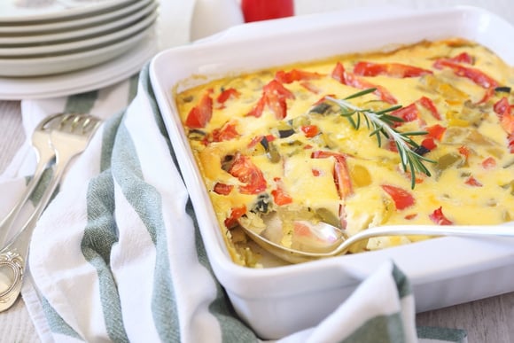 “Leva cinco minutos e o resultado é delicioso”: receita de torta de legumes feita por nutricionista