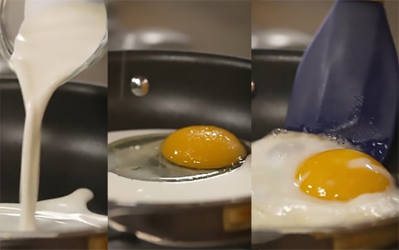 Nem óleo, nem manteiga: você vai fritar ovo com esse ingrediente inusitado e eu aposto que vai amar