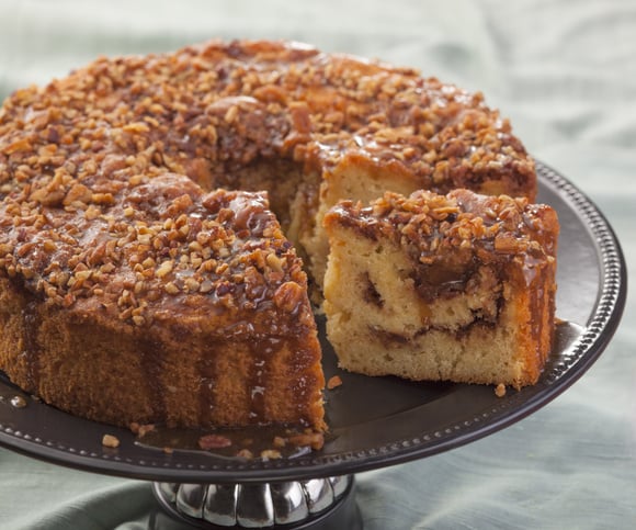 Pudim de café com nozes, uma receita saudável sem manteiga e farinha para saborear no lanche da tarde