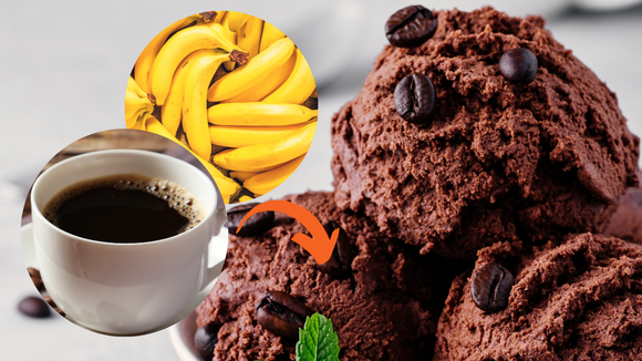 Banana, café e chocolate: sorvete caseiro com essas 3 paixões dos brasileiros não tem erro (fácil e cremoso!)