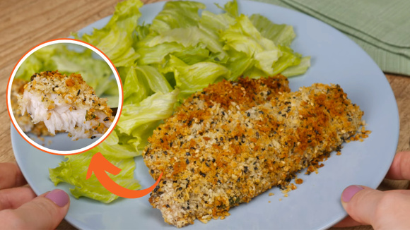 Peixinho crocante na airfryer eu todo mundo ama: faço pelo menos uma vez por semana ou o povo aqui de casa reclama!