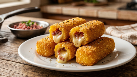 Adeus batata frita: polenta crocante com queijo e linguiça vai do petisco a acompanhamento do prato principal