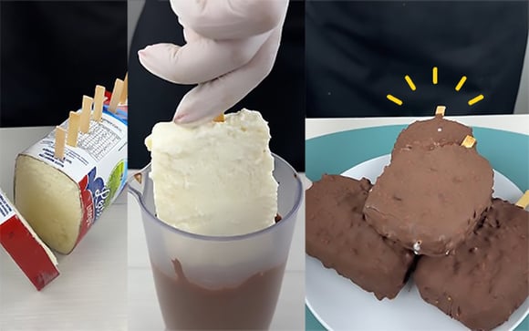 Pare agora de comprar em sorveteria! Não precisa de forminhas e as crianças vão amar esse picolé tipo Magnum