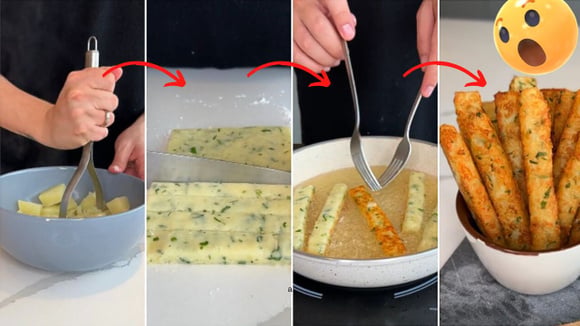 Palitinho de batata com queijo de comer rezando: receita fácil e gostosa que todo mundo pede pra repetir