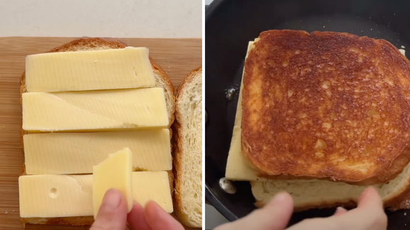 Preparo simples de queijo quente elevado ao nível gourmet para o dia a dia. (Foto: reprodução @isascherer)