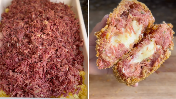 Eu nunca imaginei que fazer croquete de carne seca em casa fosse tão simples: fica melhor que o de boteco