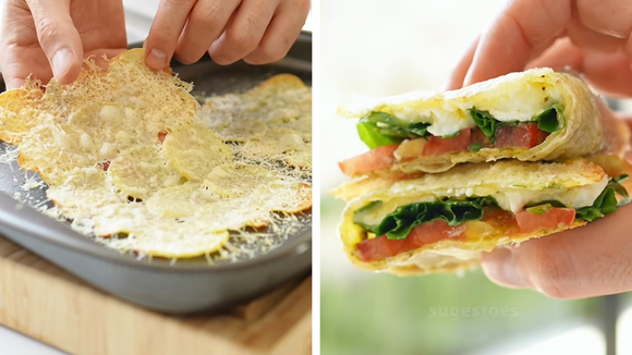 Cortou o glúten do cardápio? Então você vai amar esse wrap de batata irresistível, sem pão!