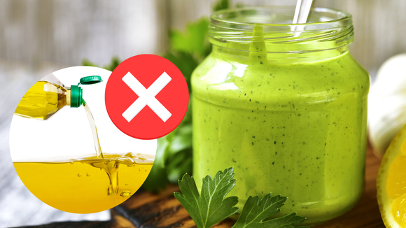 Maionese verde: essa é dos deuses mesmo porque é saudável, proteica e muuuuito gostosa!