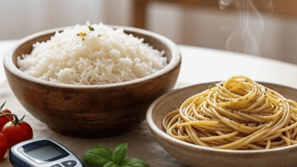 A escolha entre arroz e macarrão pode fazer diferença no açúcar no sangue: o TudoGostoso explica qual é o melhor
