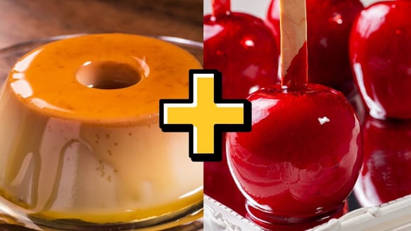 Pudim maçã do amor é a receita doce perfeita para inovar o cardápio de Festa Junina