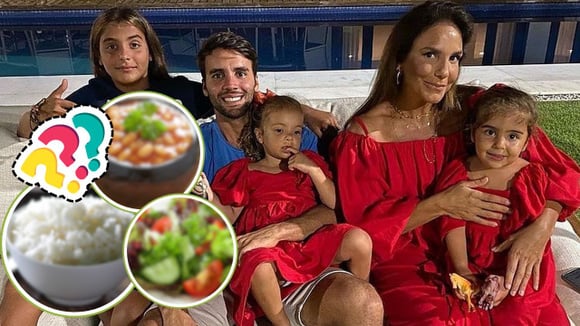 O que os filhos de Ivete Sangalo comem durante a semana: Daniel Cady revela os detalhes do cardápio das crianças!