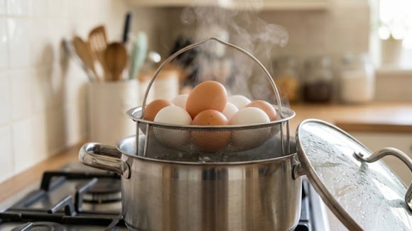 Eu sempre fervia os ovos em água até descobrir este método: o TudoGostoso explica por que cozinhar no vapor pode ser melhor