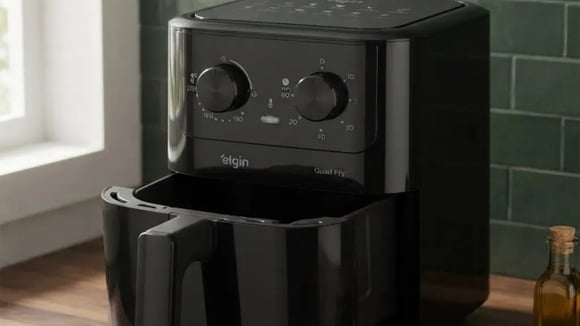 Precisa trocar a Air fryer? Modelo da Elgin de 4,2 litros fica por menos de R$ 150 no 10.10 do Mercado Livre
