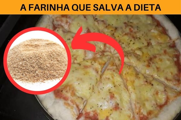 Fiz até pizza com essa farinha de apenas 1 ingrediente perfeita para receitas proteicas e low carb