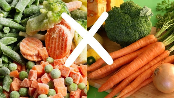 Vale a pena comprar vegetais congelados no mercado? TudoGostoso comparou e te dá a resposta!