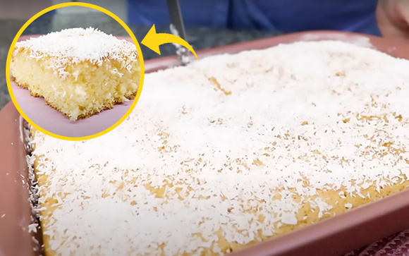 Sou intolerante ao glúten e à lactose e essa é a minha receita de doce preferida: bolo toalha felpuda bem molhadinho sem leite e sem farinha de trigo