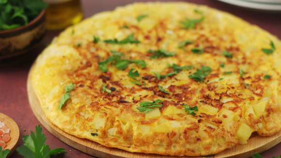 Omelete de batata (Créditos: Shutterstock)