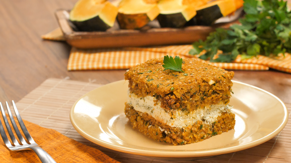 Farinha para quibe e abóbora paulista ou japonesa são os pilares dessa receita incrível (Créditos: TudoGostoso)