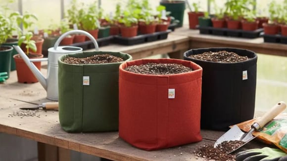 Feltro com pH neutro é um dos materiais mais usados na confecção de vasos de tecido (Créditos: Reprodução/King Pot)