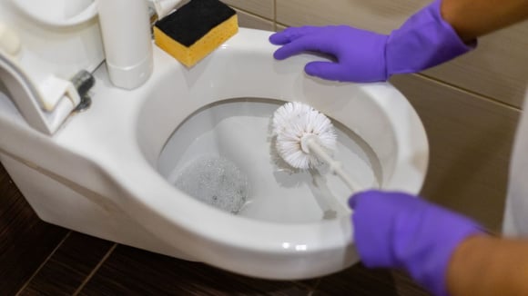 Descubra a ordem certa para limpar o vaso sanitário corretamente (Créditos: Canva)