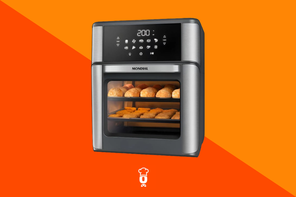 Assa, gratina e ainda economiza, air fryer forno 12L com até 48% OFF no Mercado Livre
