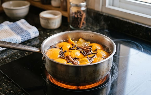 Ferver casca de laranja com cravo: o truque de vó que acaba com o mau cheiro da cozinha e afasta moscas