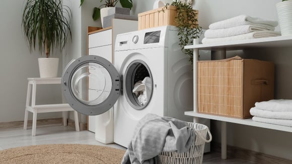 Máquina de lavar roupas (Créditos: Canva)
 
