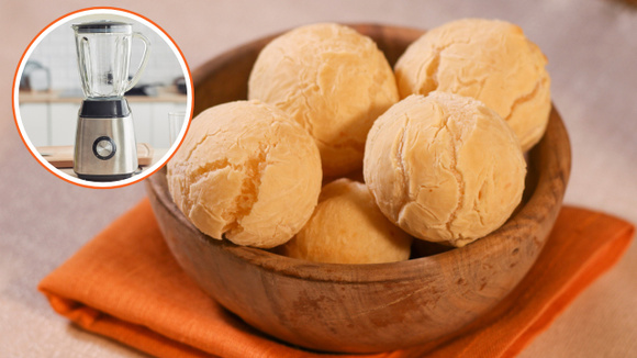 Esse pão de queijo de liquidificador é a receita fácil e deliciosa que você tá procurando pro lanche
