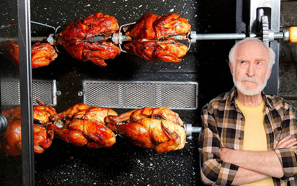 Como saber se o lindo frango assado da padaria não vai murchar em casa porque foi assado ontem?