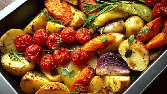 Eu só faço vegetais assim: não importa se é cenoura, batata-doce, beterraba ou abobrinha, todos ficam muito mais gostosos usando esse método