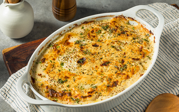 Esse gratinado de forno ficou pronto em 30 minutos e salvou meu jantar