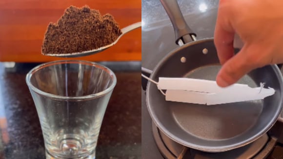 Derreta velas em uma panela, misture com o café e surpreenda-se com o resultado!