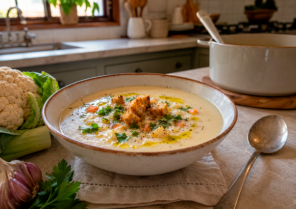 Pouca gente sabe, mas esse vegetal barato pode deixar sua sopa muito mais cremosa sem precisar de creme de leite