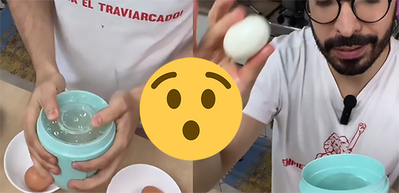 Com quantos anos você descobriu que esse é o jeito mais rápido de descascar ovo cozido?