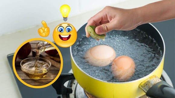Truque do suco de limão ou vinagre na água do ovo cozido que aprendi com a minha avó, agora só faço assim